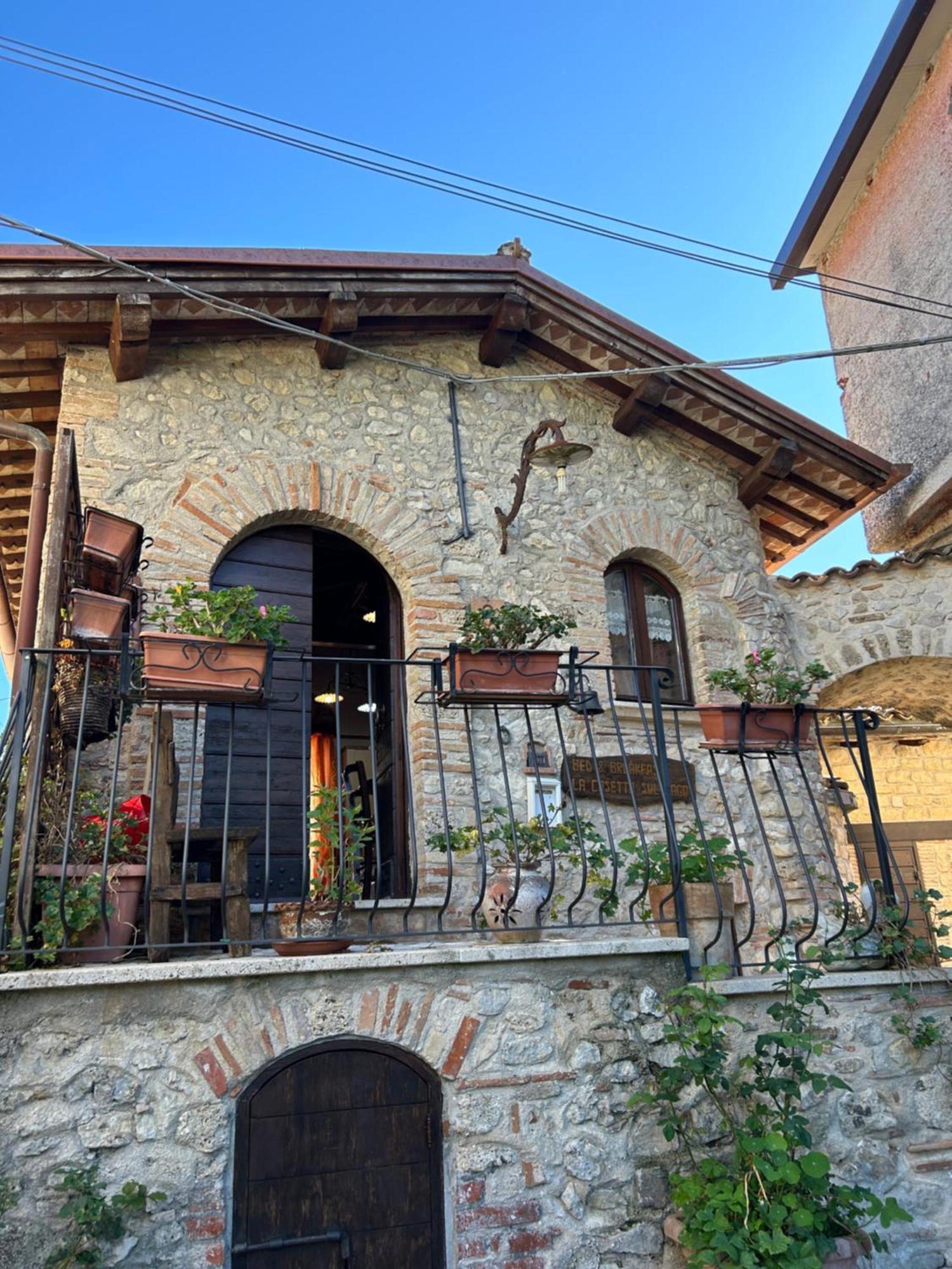 B&B La Casetta Sul Lago Colle di Tora Extérieur photo